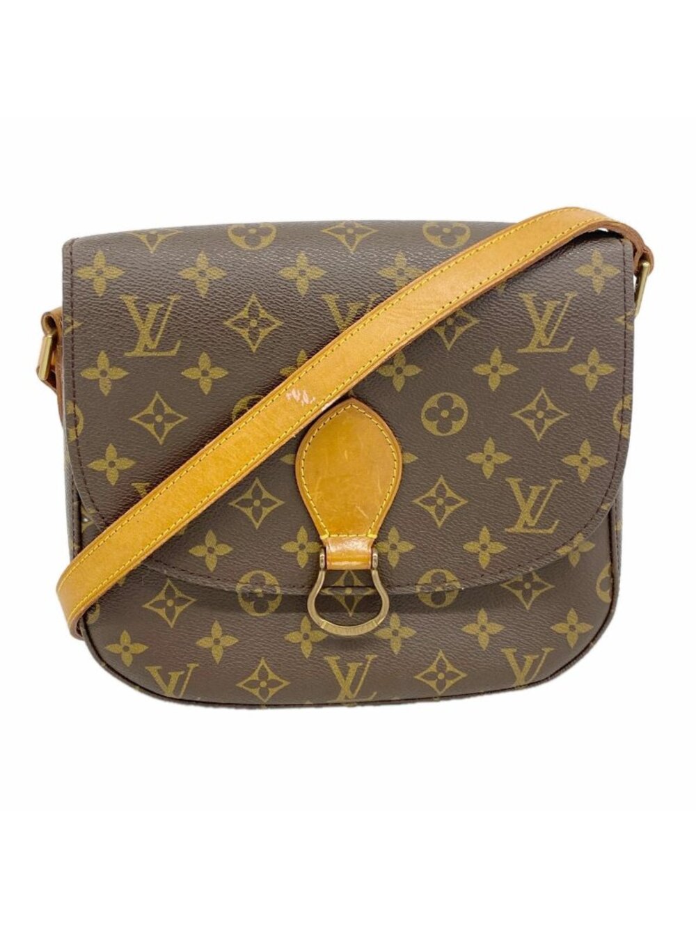Louis Vuitton Shoulder Bag Monogram Saint-cloud GM Brown